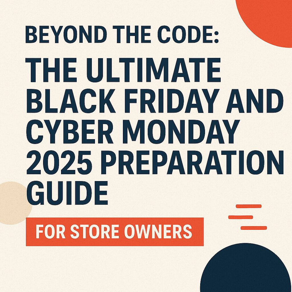 Beyond the Code: A Store Owner'sStrategic Roadmap to Conquering BlackFriday and Cyber Monday in 2025 1 Black friday guide 2025