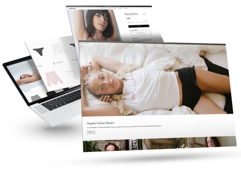 Shopify Custom Theme Agency 18 CouCou Intimates