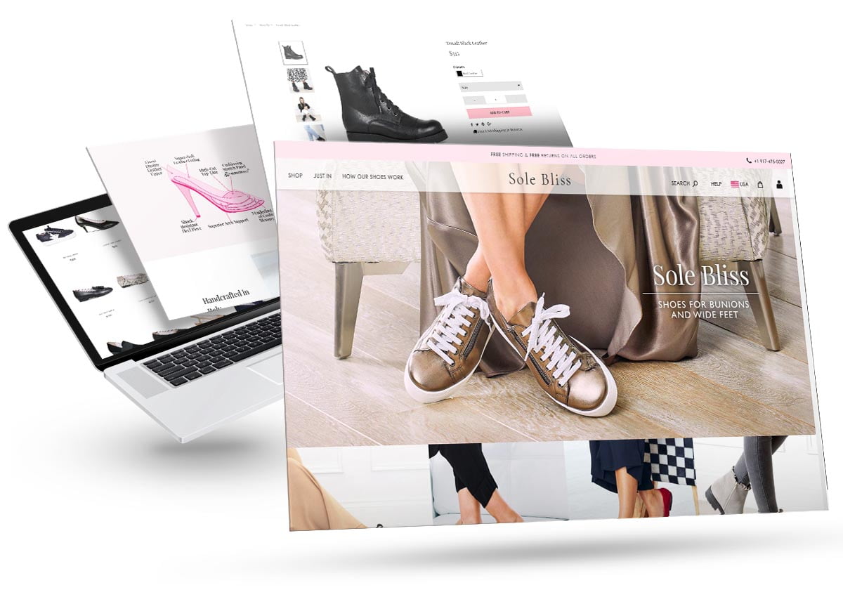 Shopify Theme Customization 16 SOle bliss