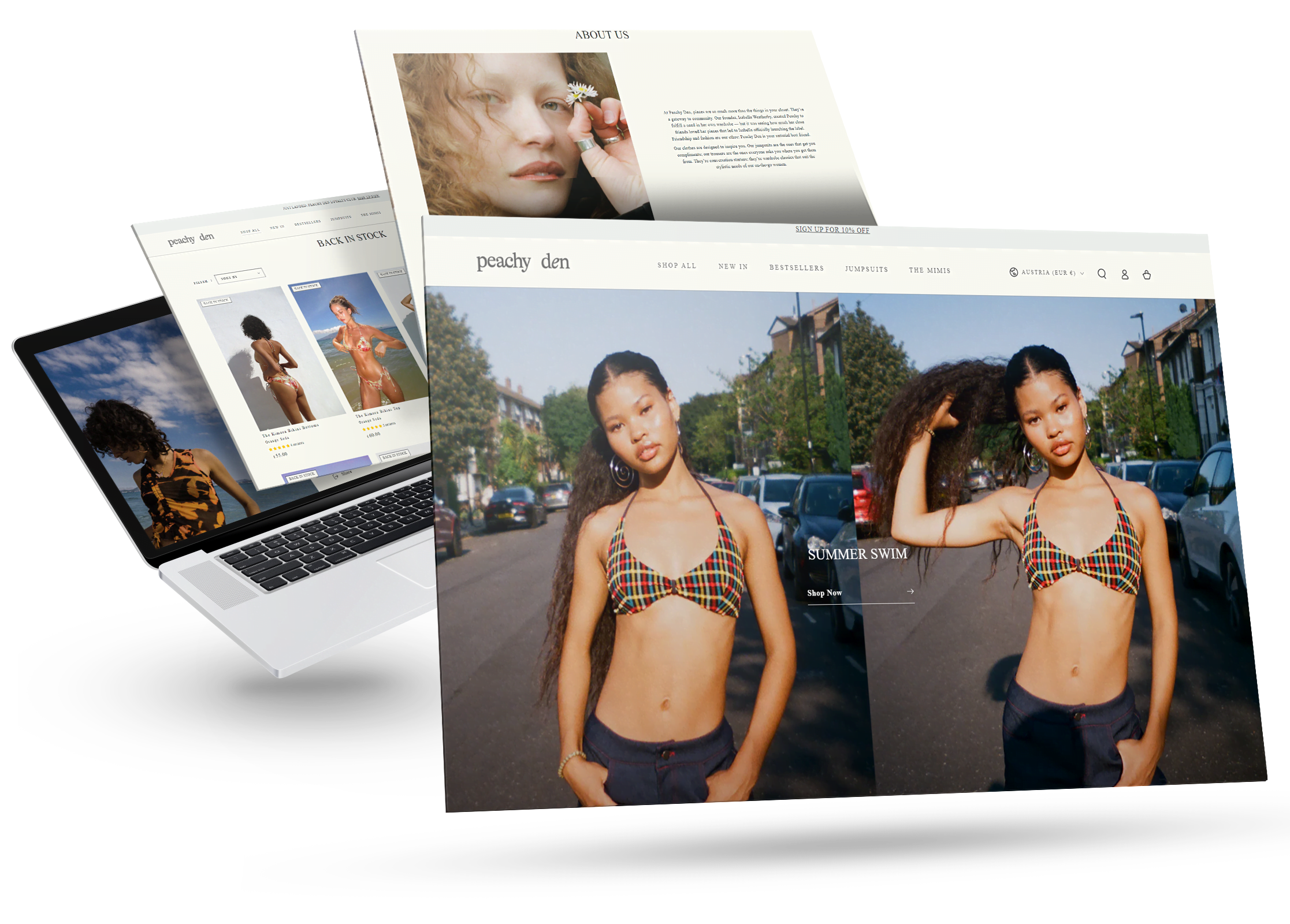 Shopify Theme Customization 15 peachy den